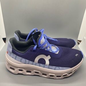 ON Cloud Monster Running Shoe Acai/Lavender Women's Size 10.5 US